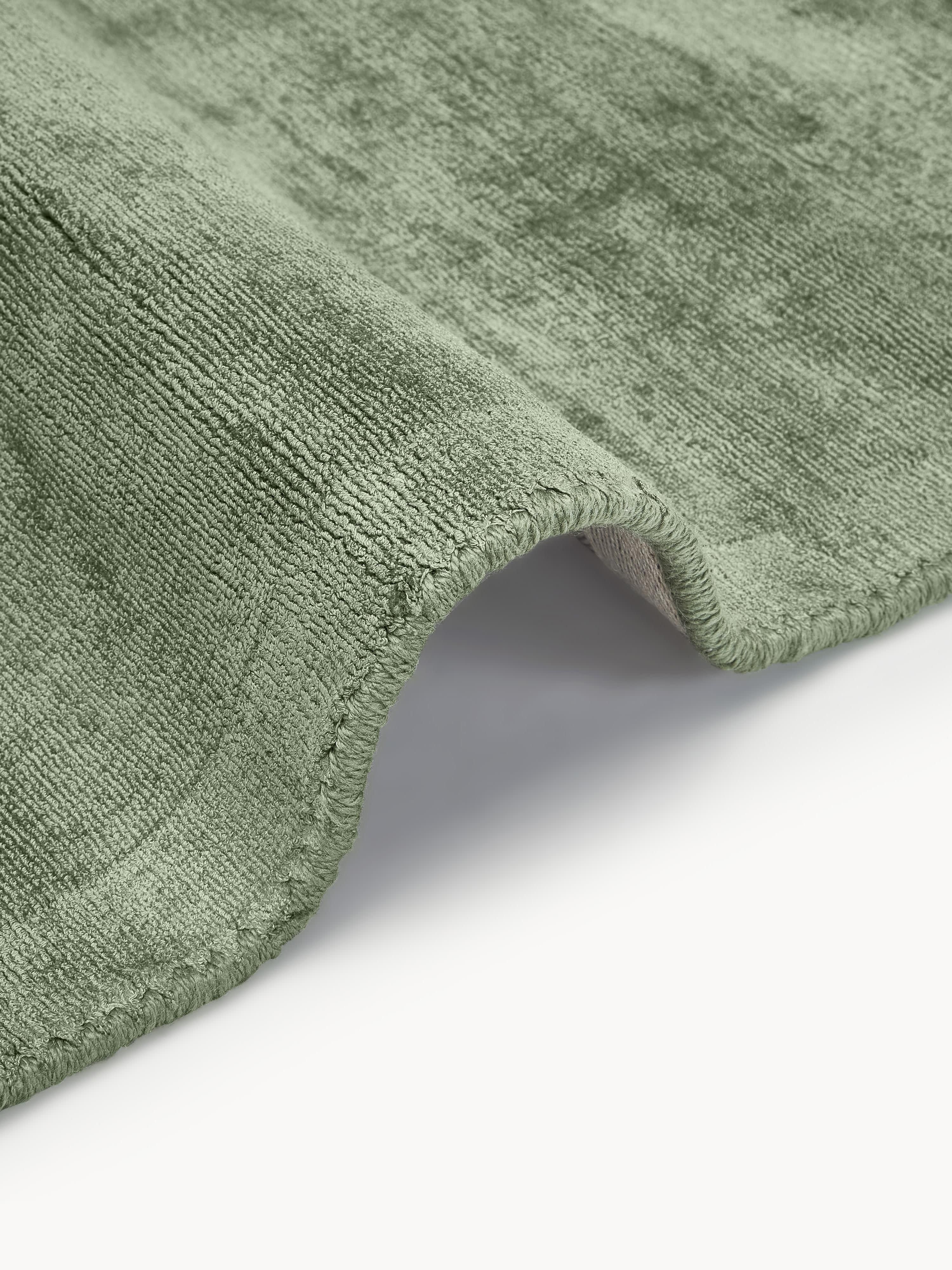 Handgeweven viscose vloerkleed Jane
