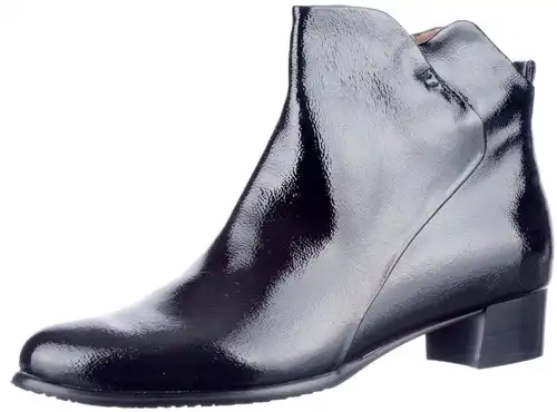 Everybody zwart lak 86204 - maat 43 enkellaars zwart lak - maat 43 Calandschoen