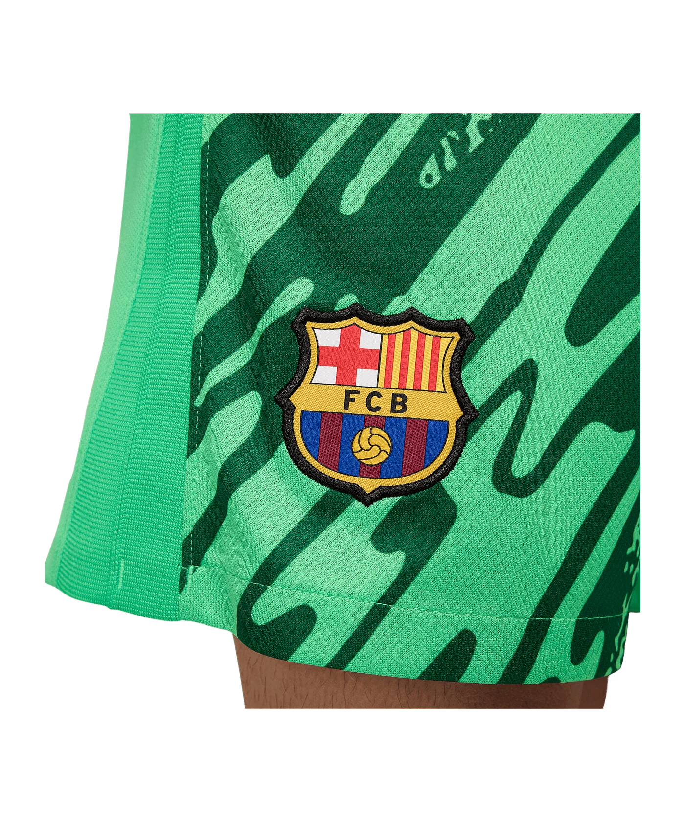 Nike FC Barcelona Torwartshort 2024/2025 Grün F329