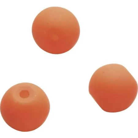 Knorr Prandell Neon Bead rund 10mm orange 10 Stück
