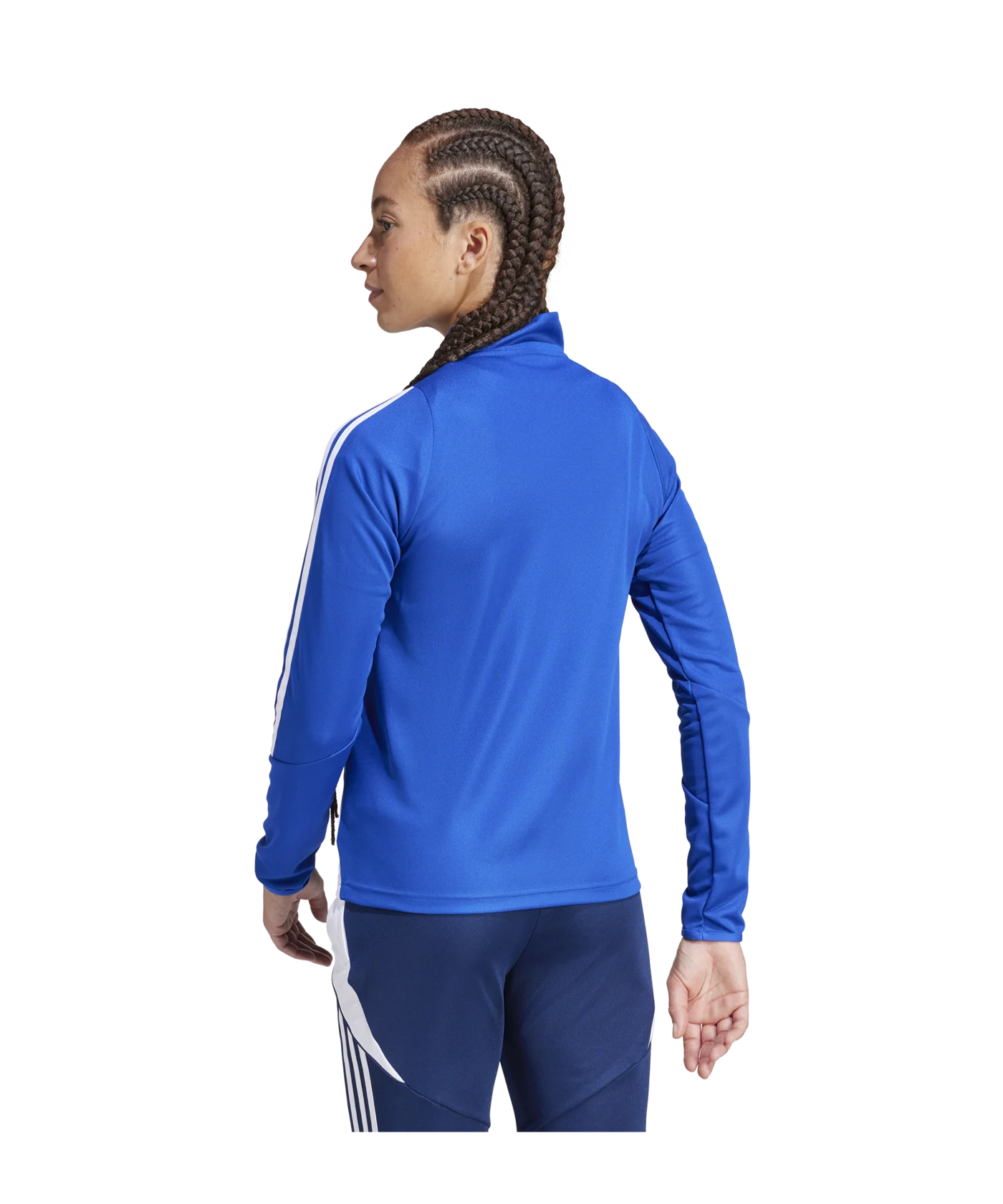 adidas Tiro 24 Trainingstop Damen Blau Weiss