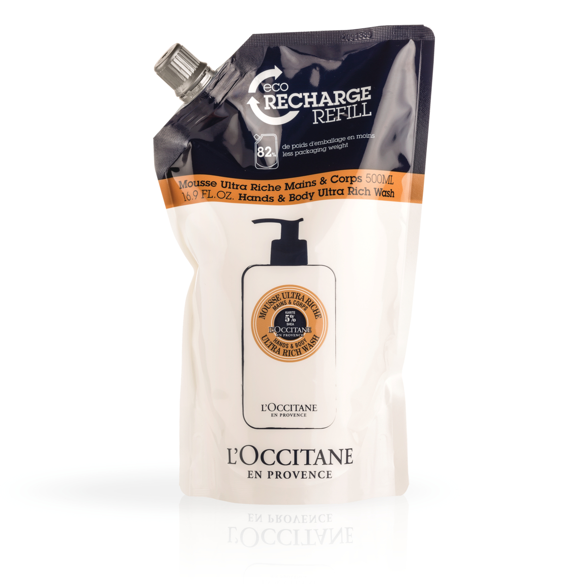 L'Occitane Shea Ultra Rich Hand Body Wash Eco Refill 500ml