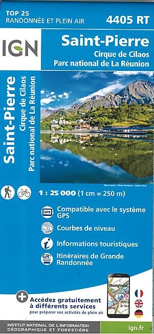 IGN - TOP25 4405RT ST PIERRE 1 25 000