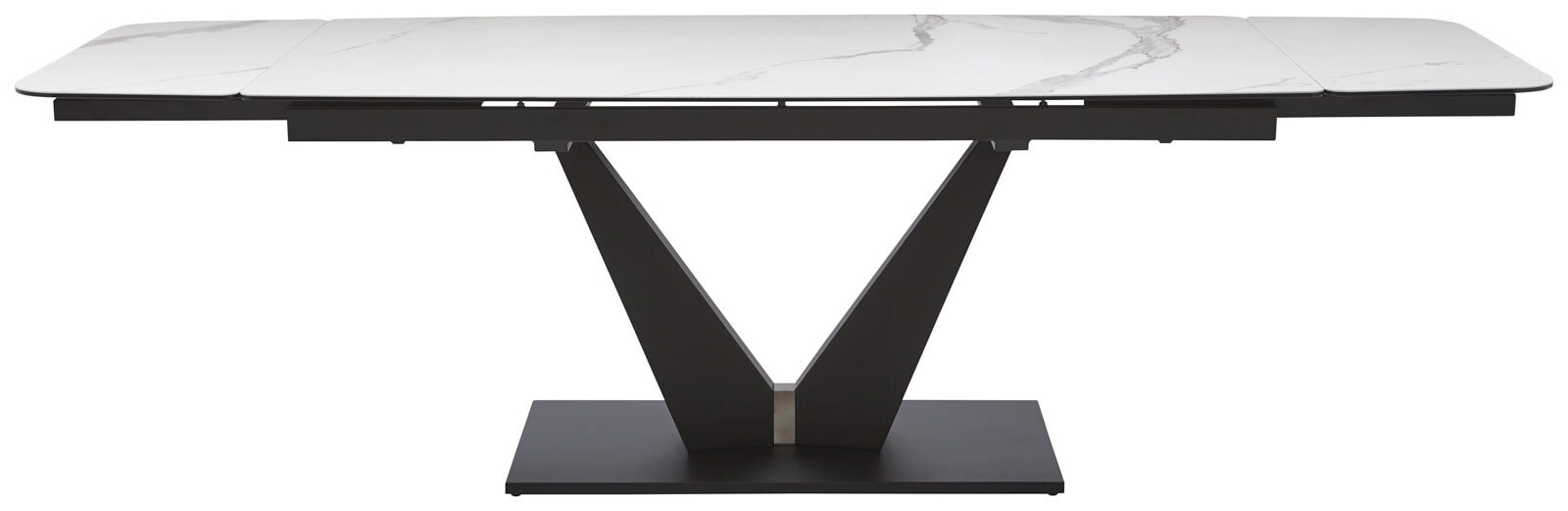 CASAVANTI Esstisch TOSKANA 180-220.260 x 90 cm beige/ schwarz