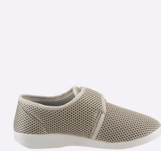 Dames Huisschoen in beige
