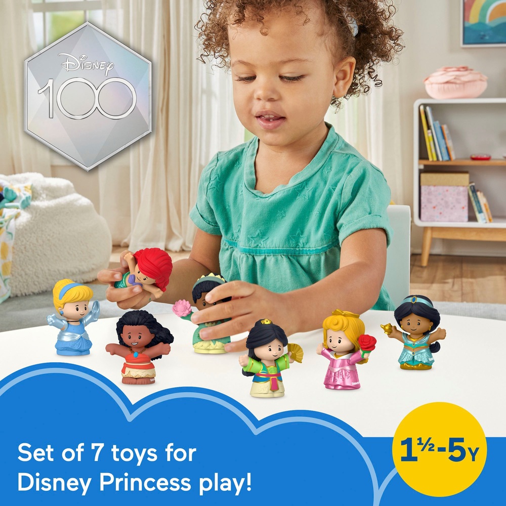 Fisher-Price Little People Prinzessin 7-Figuren-Set