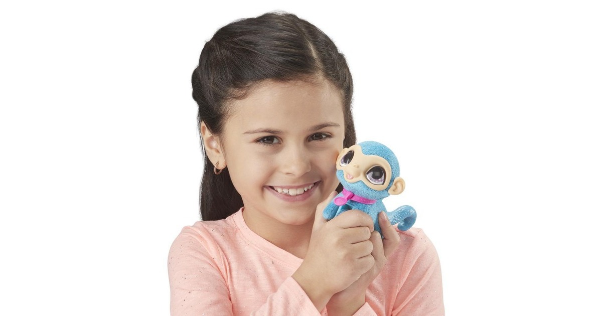 HasbrofurReal - Walkalots Lil' Wags Aap Pluchenspeelgoed