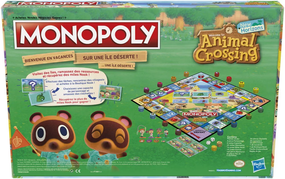 ANIMAL CROSSING - MONOPOLY