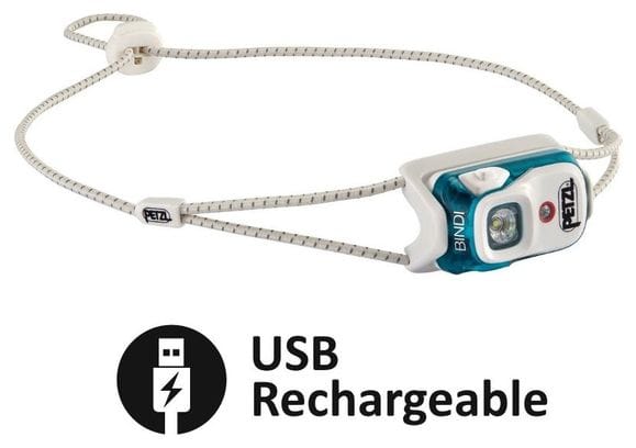 Lampe frontale Petzl Bindi bleue