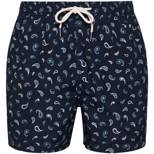 Superdry - STUDIOS SWIM SHORT Azul