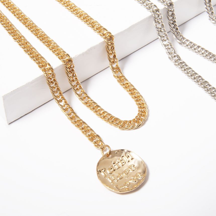 Seirios - Legering gelaagde tailleketting