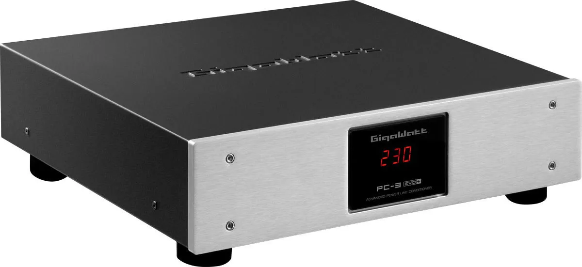 GigaWatt PC-3 EVO  Noir avec câble LC-2 Evo (1,5 m) Conditionneurs secteur