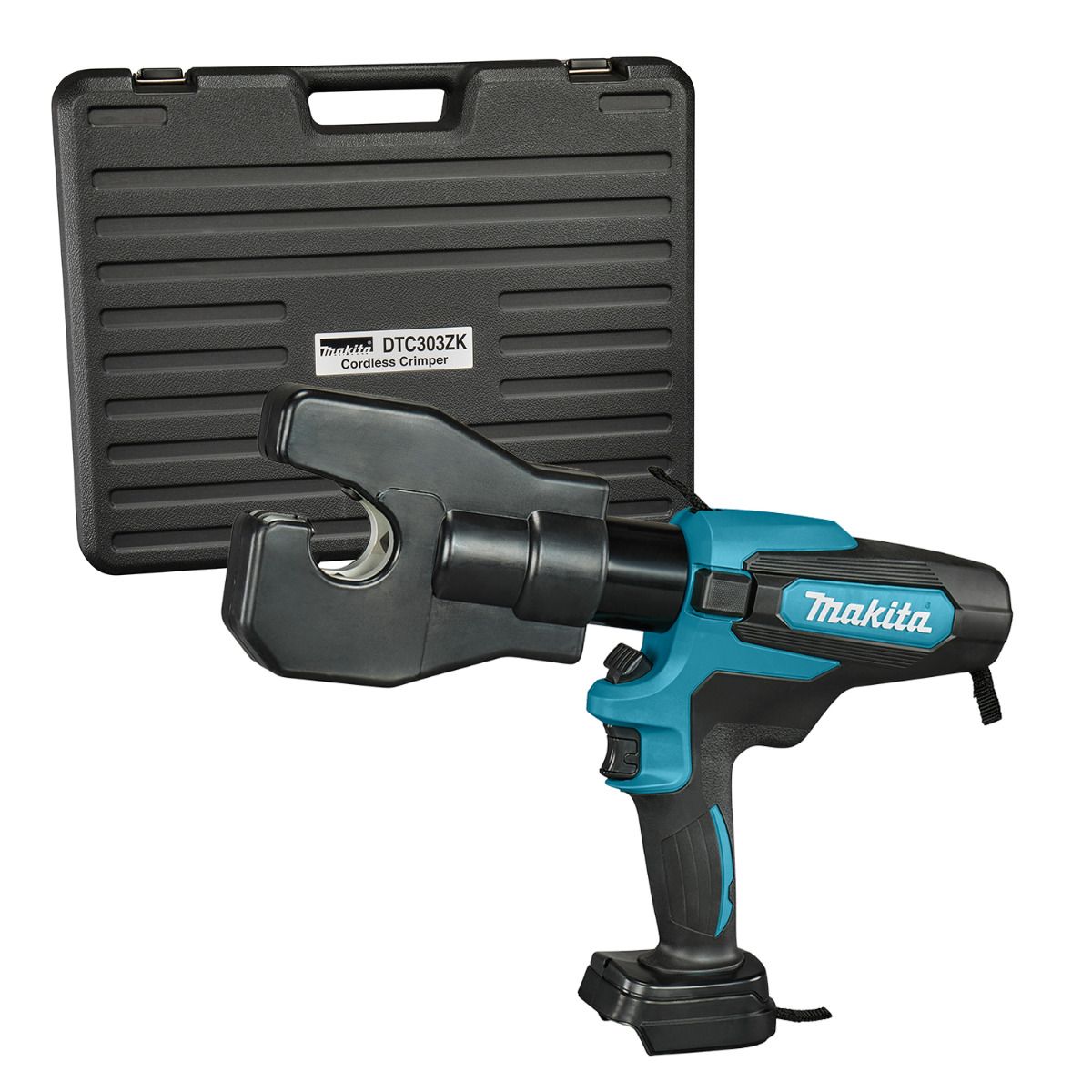 Makita DTC303ZK Accu kabelkrimptang 60kN 31,5mm 18V Basic Body in koffer