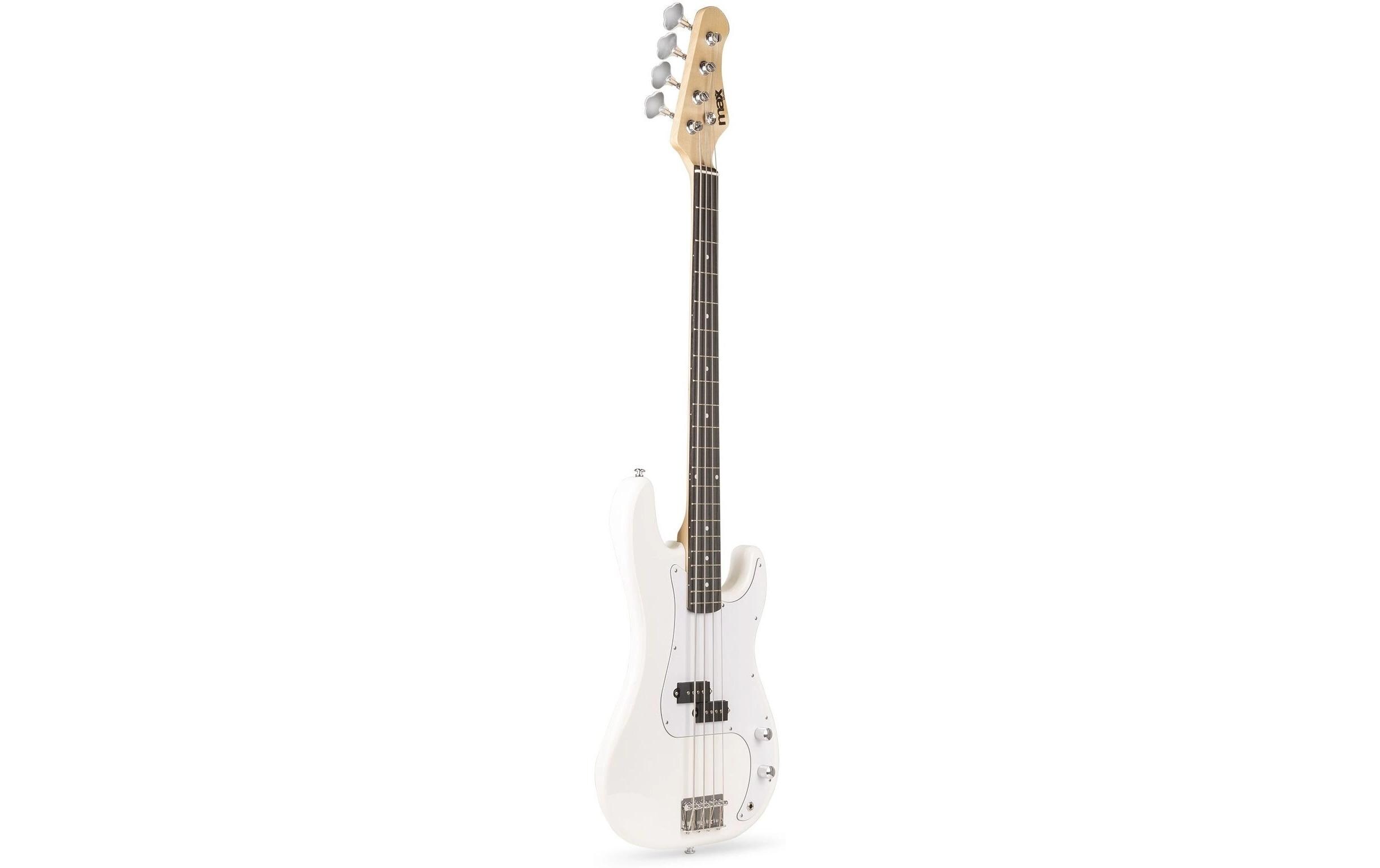 E-Bass GigKit Weiss<br>Bass Gitarrenset