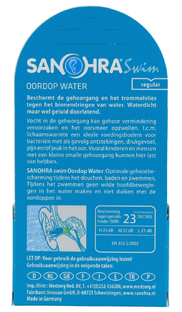 Sanohra Oordopjes Zwemmen 2ST