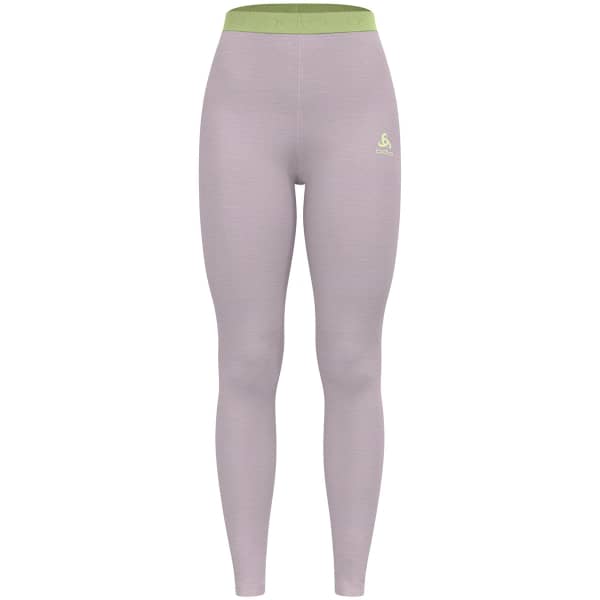 Collant thermique ODLO NATURAL PERFORMANCE PW 150 BL BOTTOM LONG W GRAY RIDGE MELANGE/SHADOW LIME