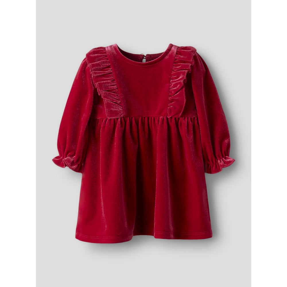 Køb Name It Jester Red Nbfrinne Ls Vel Dress