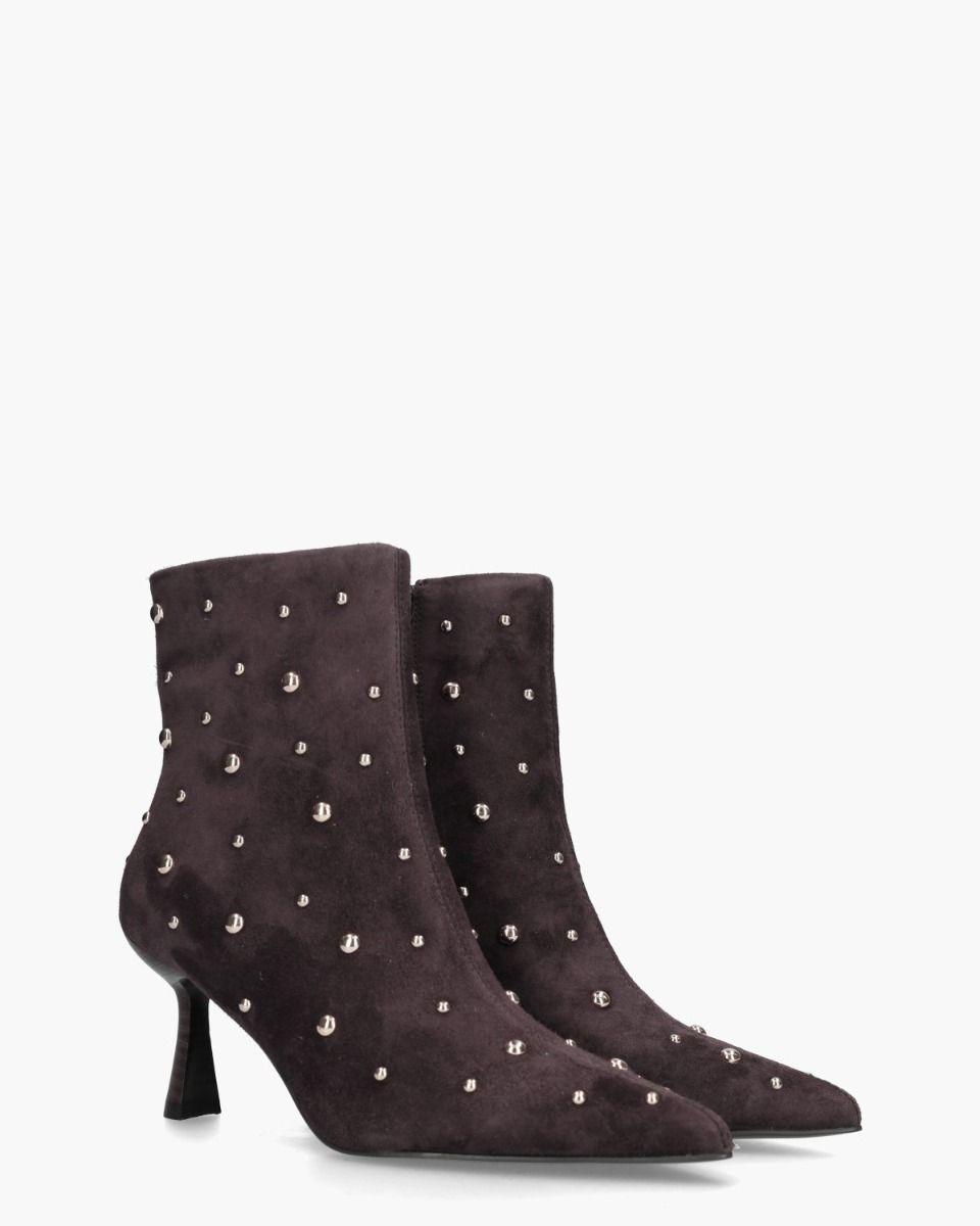 Vivian Ray Gerona Aubergine Dames Enkelboots