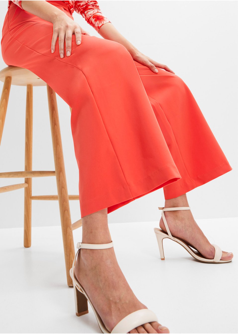 Pantalon à jambes larges