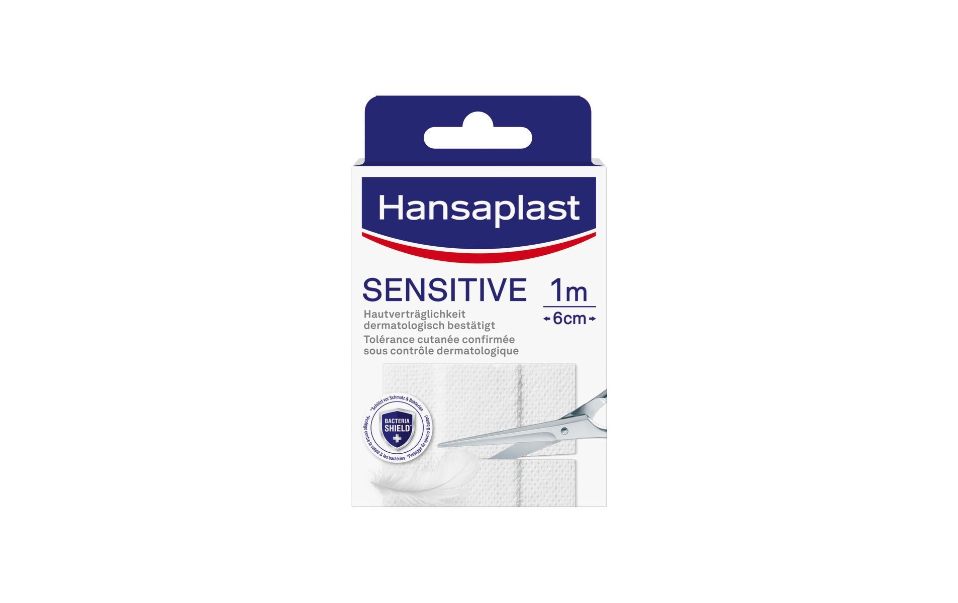 Wundpflaster Sensitive 10 cm x 6 cm 10 StückPflaster für empfindliche Haut zum Zuschneiden