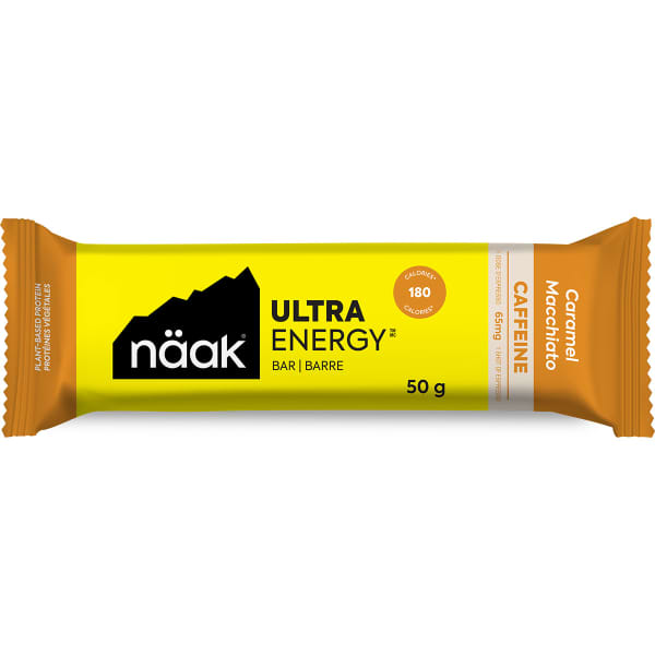 Barres énergétiques NAAK ULTRA ENERGY BARS CARAMEL MACCHIATO PACK X12