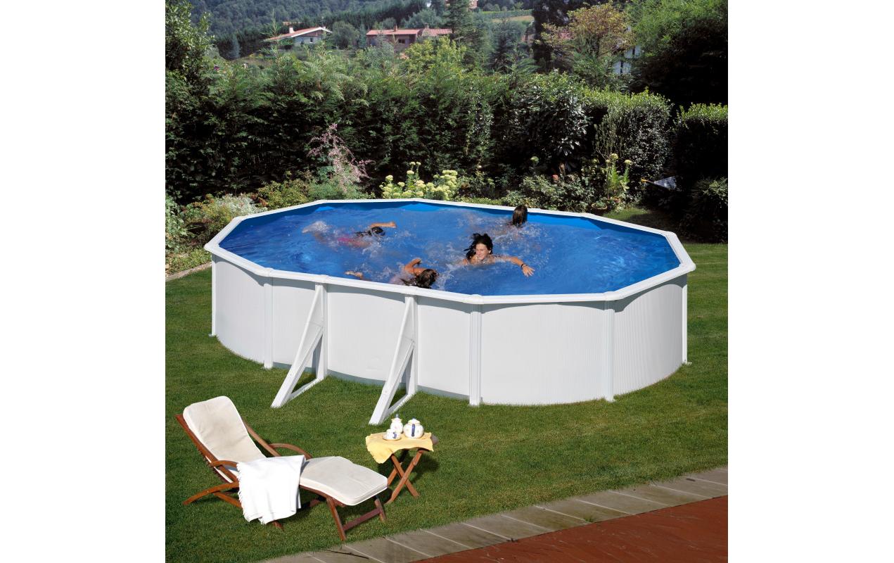Pool KIT Dream Fidji, 610 x 375 x 120 cm<br>Ovalbecken
