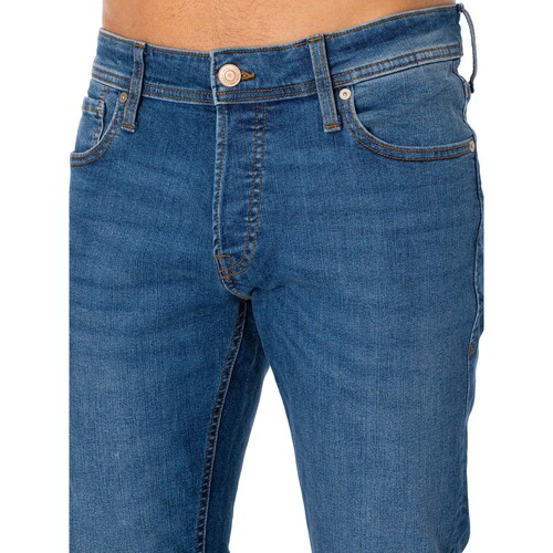 Jack & Jones - Vaqueros Ajustados Glenn Original 223 Azul