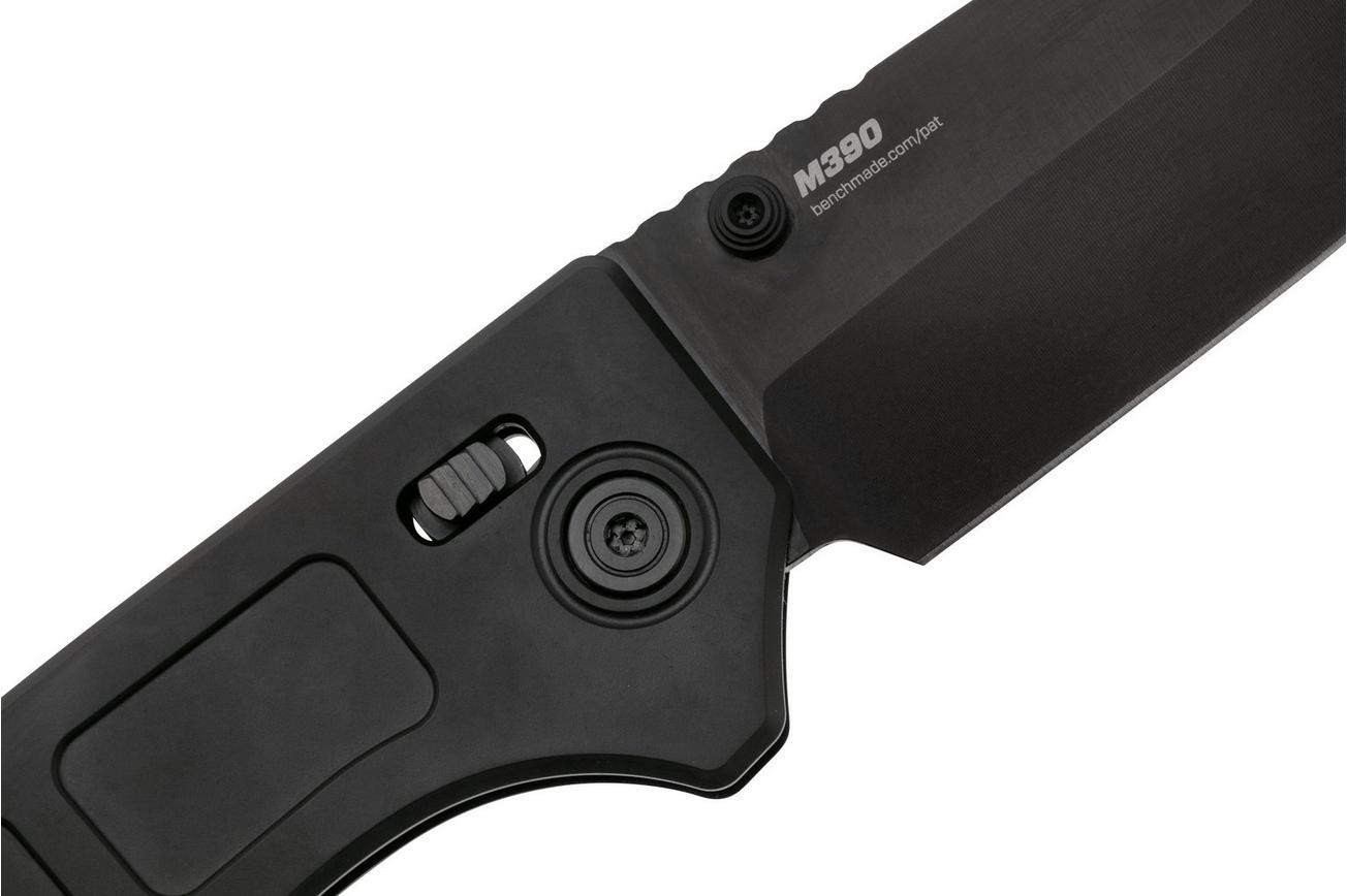 Benchmade Narrows 748BK-01, Black DLC M390, Black Titanium, zakmes