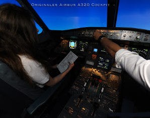 Flight Simulator - Airbus A320 in Wien als Geschenk