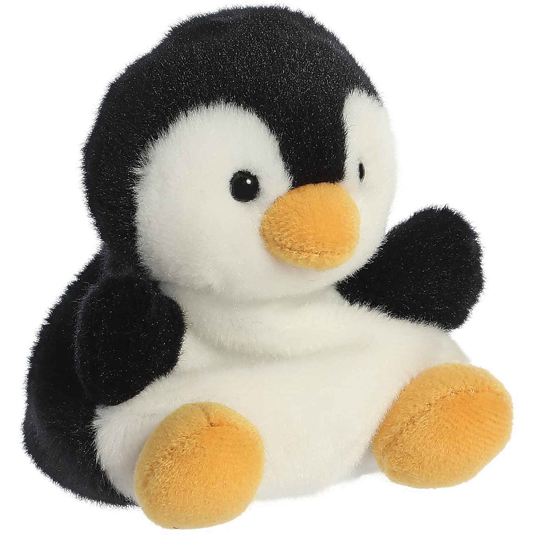 palm pals knuffelpinguïn chilly - 13 cm