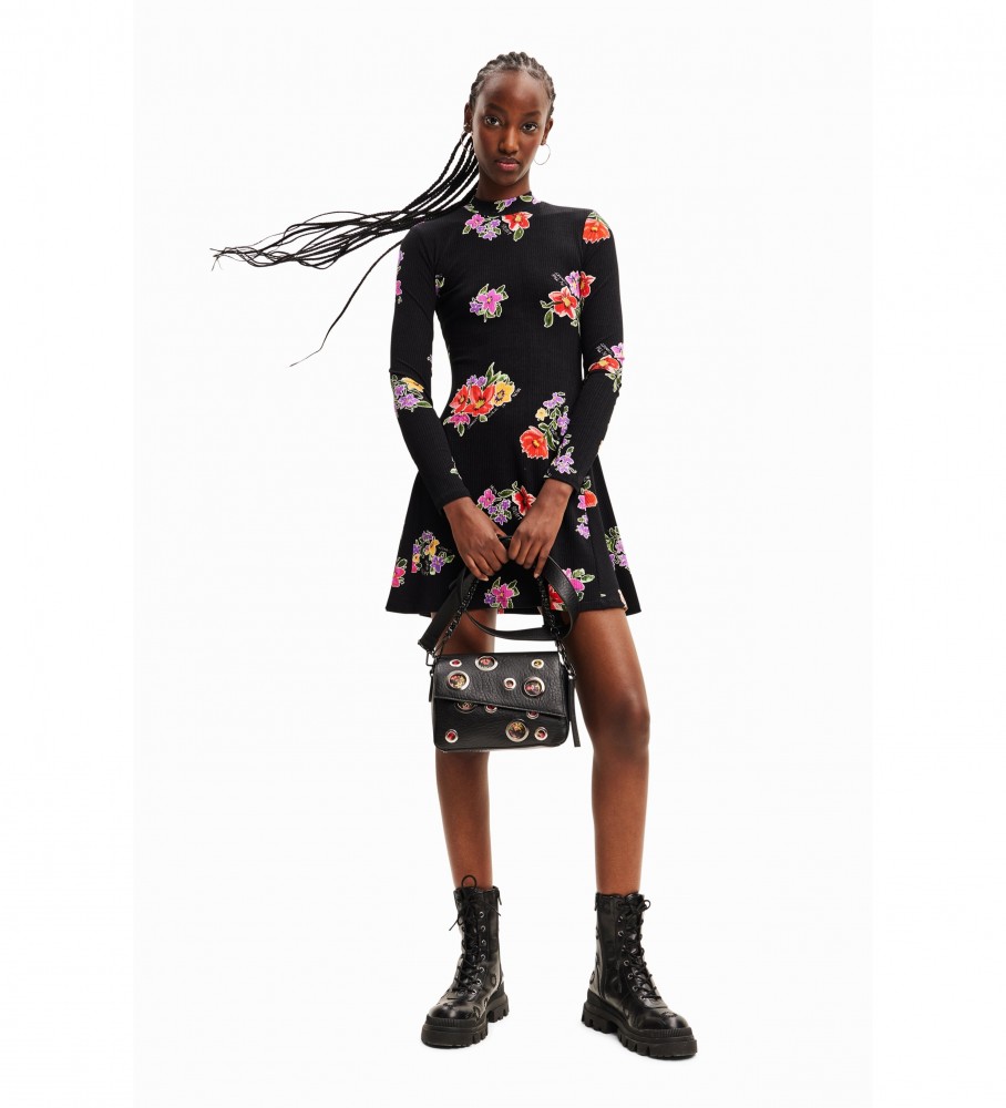 Vestido preto Desigual Petony