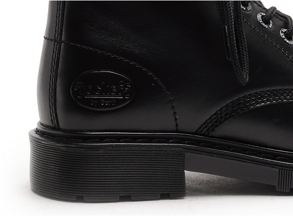 Dockers boots bottine plates femme 45en201 noir