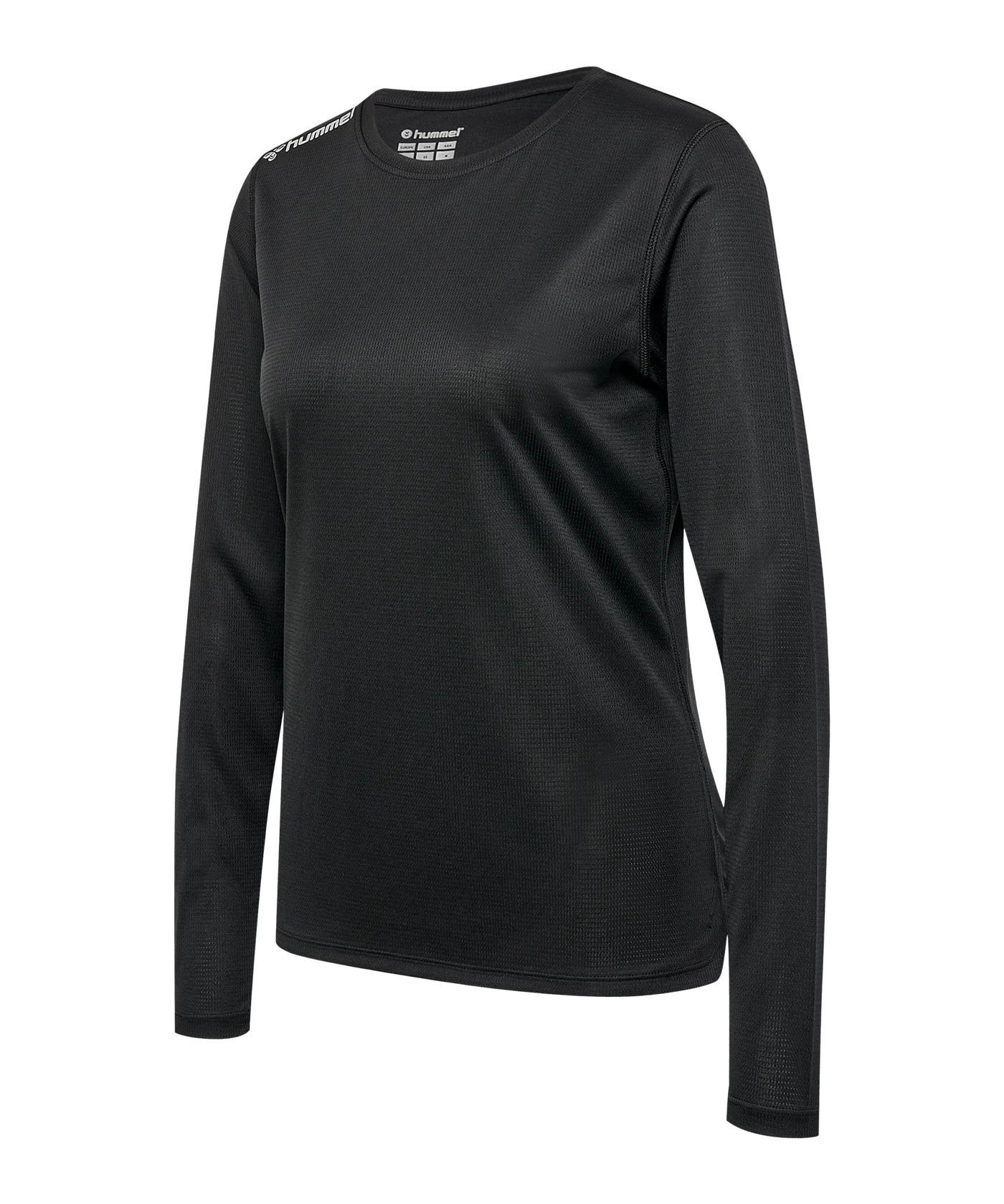 Hummel Run Trikot langarm Damen Schwarz F2001