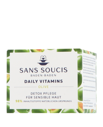 Sans Soucis Daily Vitamins Olive Detox Pflege für sensible Haut 50ml