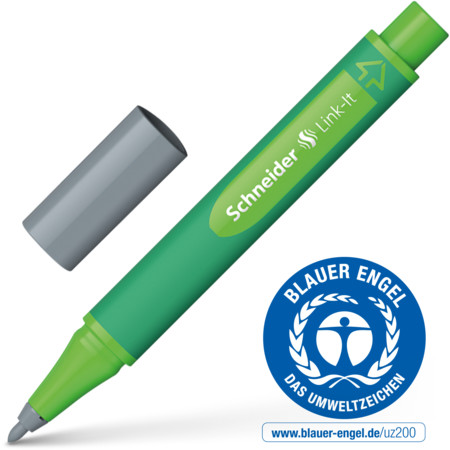 Schneider Link-It Faserschreiber - silver-grey - 1 mm