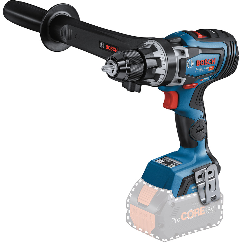 Bosch Bi-Turbo GSR 18V-150 C accu schroefboormachine (body) 18V Li-ion