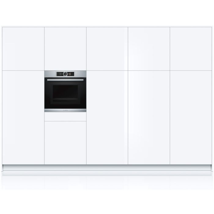 Bosch Kompaktbackofen mit Mikrowellenfunktion HMG6764S1