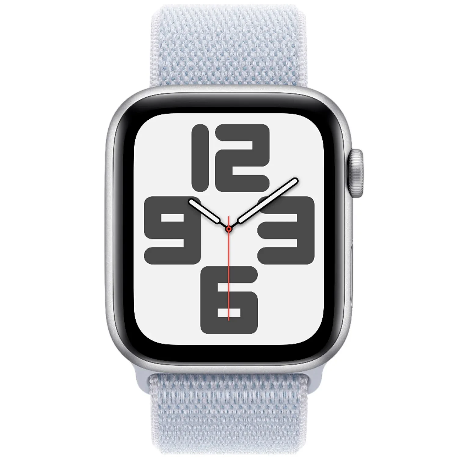 Apple Watch SE GPS 44mm Silver Aluminium Sport Loop MXET3