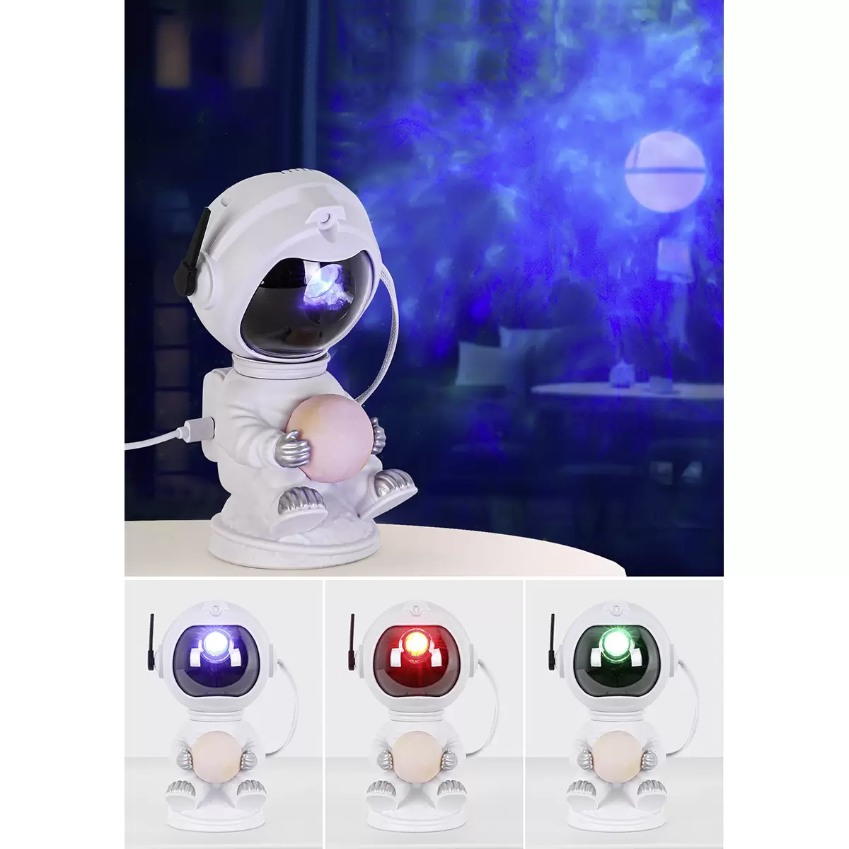 LED Dekoleuchte Astronaut Alias weiss