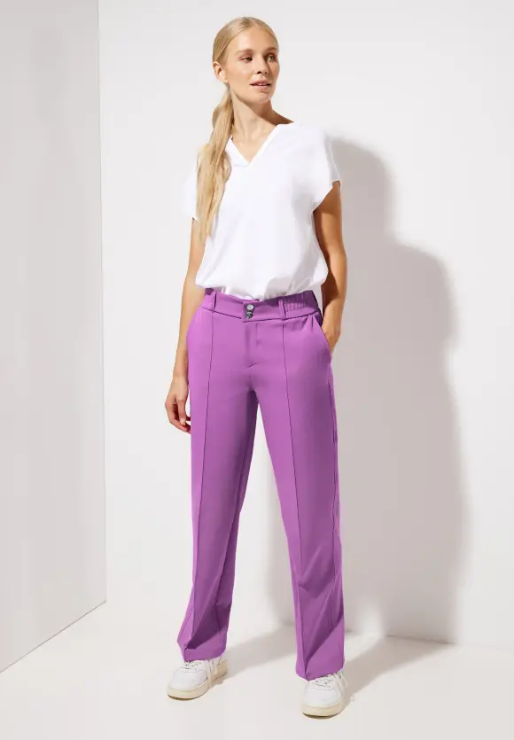 Casual Fit Hose - meta lilac