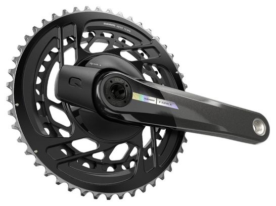 Pédalier Capteur de Puissance Sram Force D2 DUB 46-33 Dents 2x12V Noir (Sans Boitier)