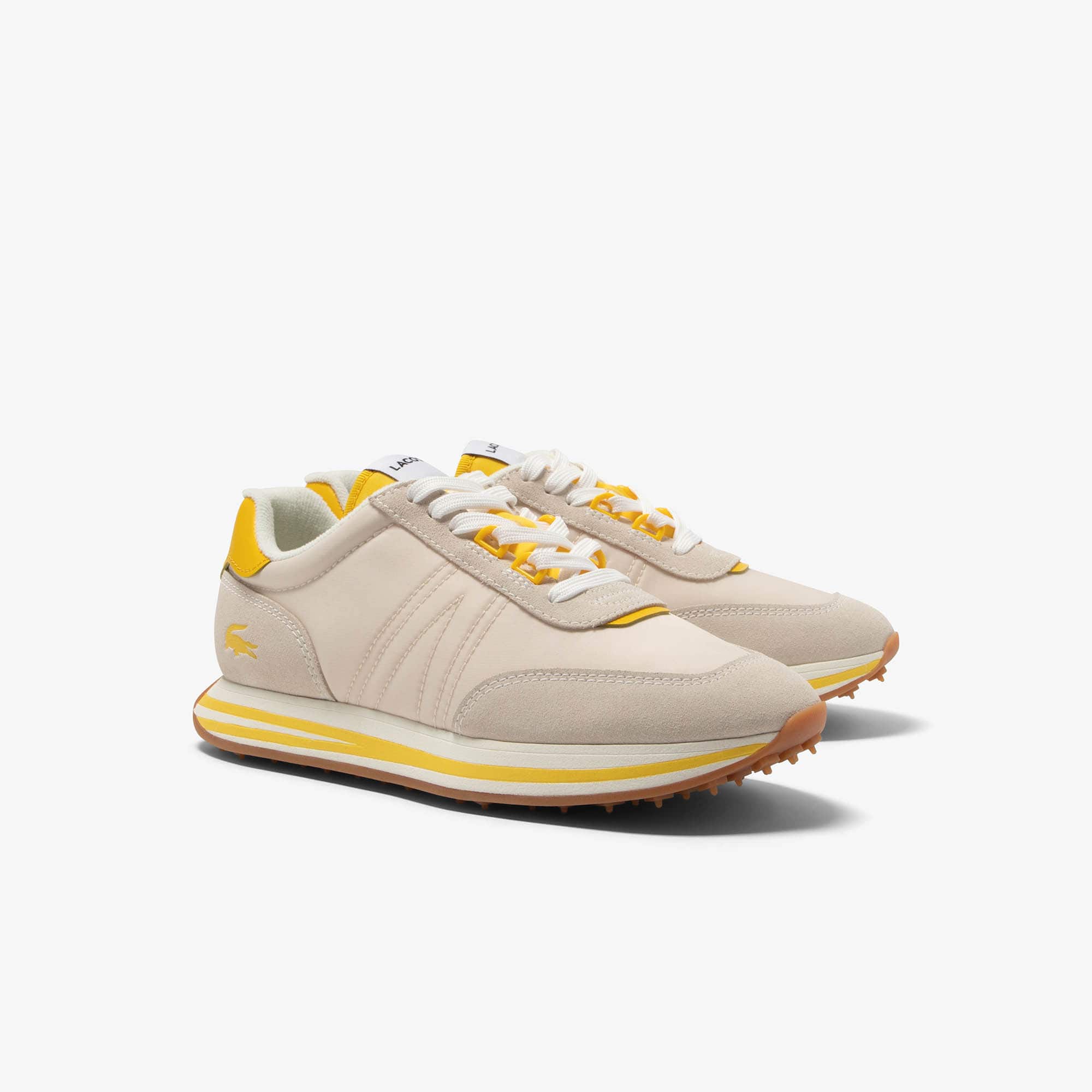 Sneakers L-Spin femme en cuir et textile Sneakers - Blanc - Lacoste - Femme