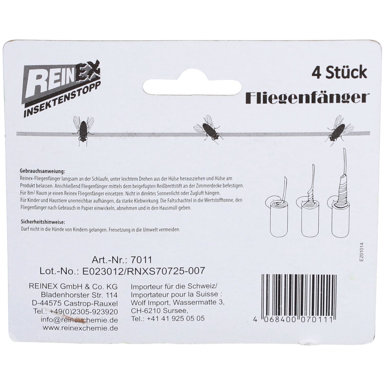Reinex Fliegenfänger