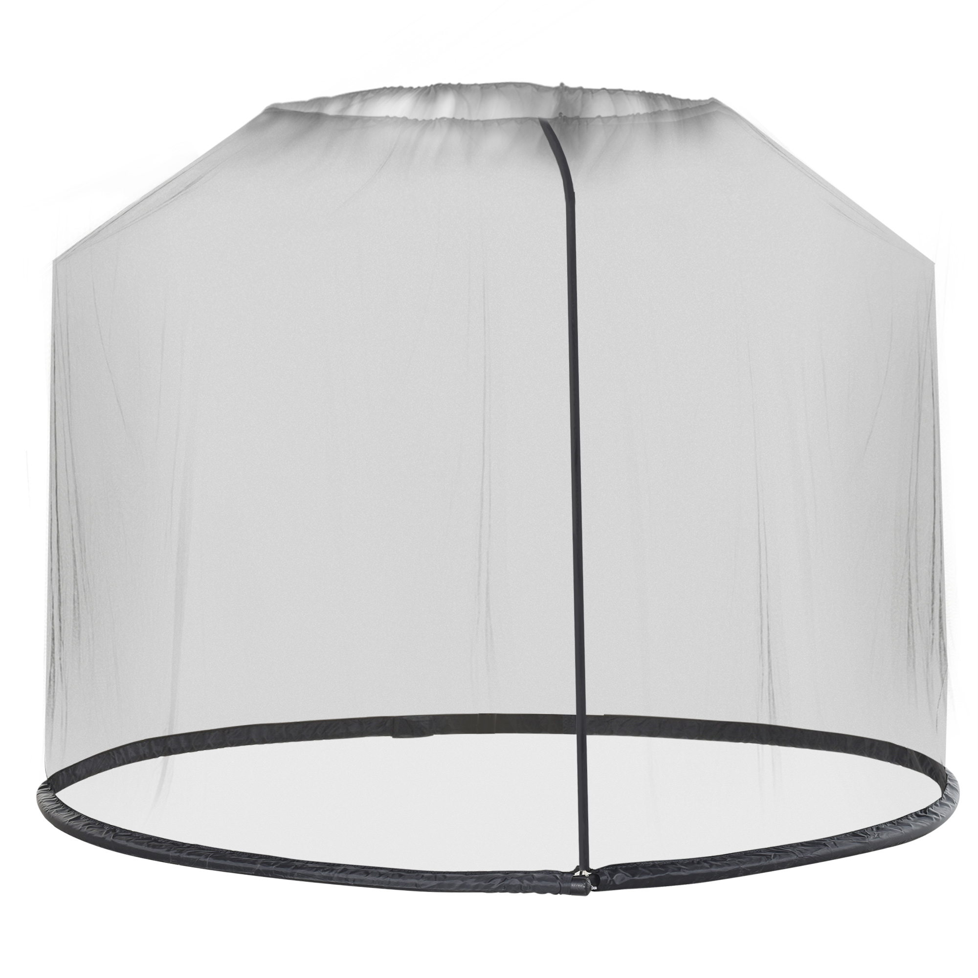 Mosquiteiro Outsunny para guarda-sol, preto