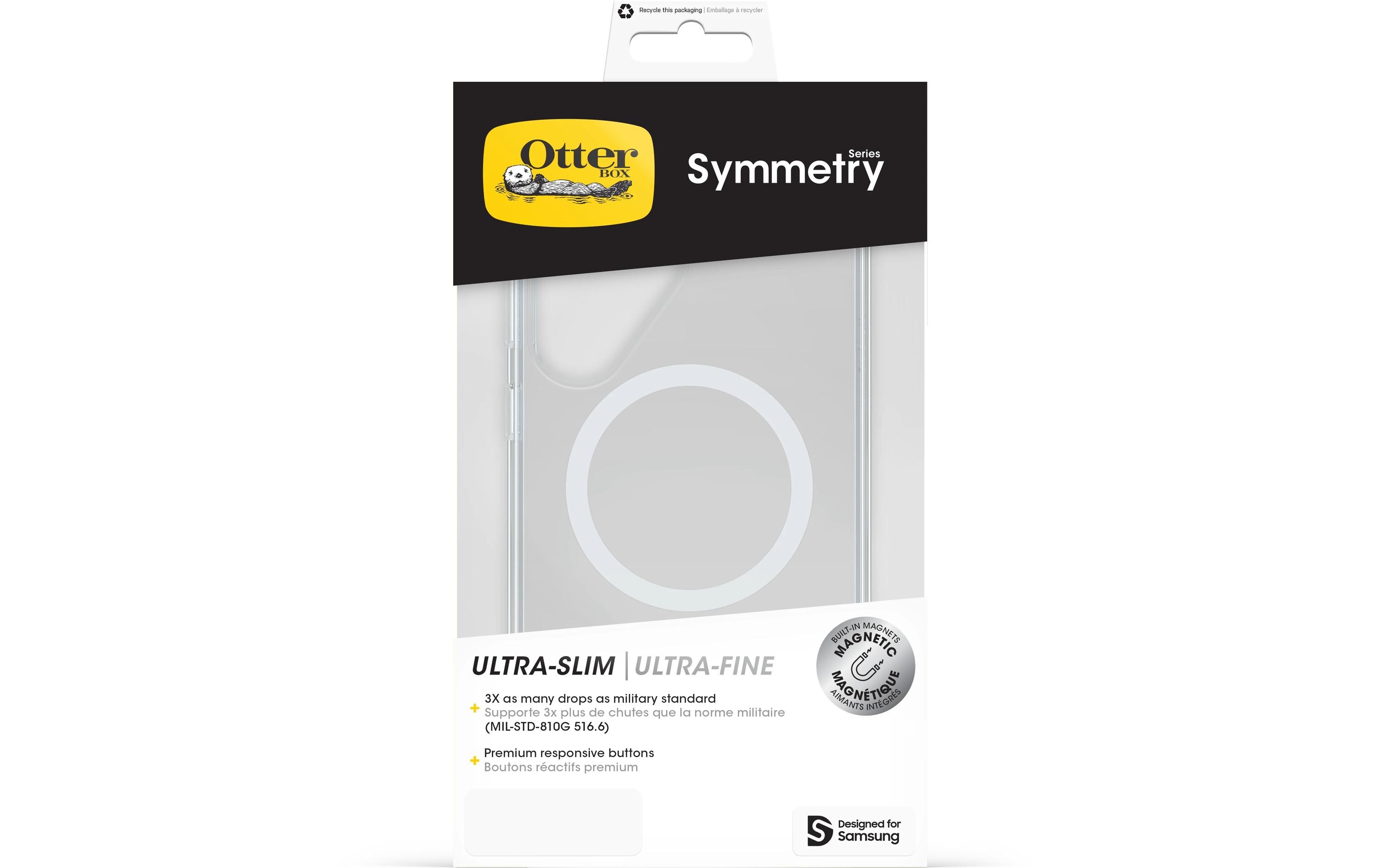 Back Cover Symmetry Galaxy S25 Ultra TransparentSchutzhülle mit Magsafe für das Samsung Galaxy S25 Ultra