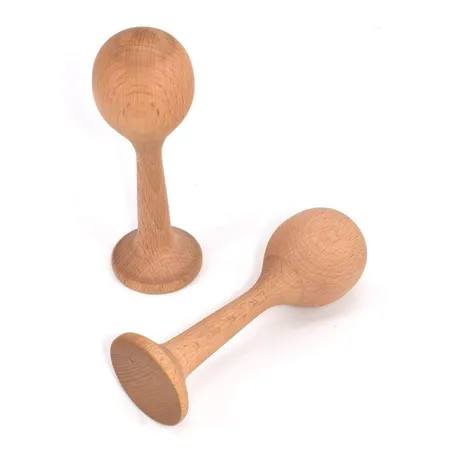 Voggenreiter Kleine Holz-Maracas (Paar)