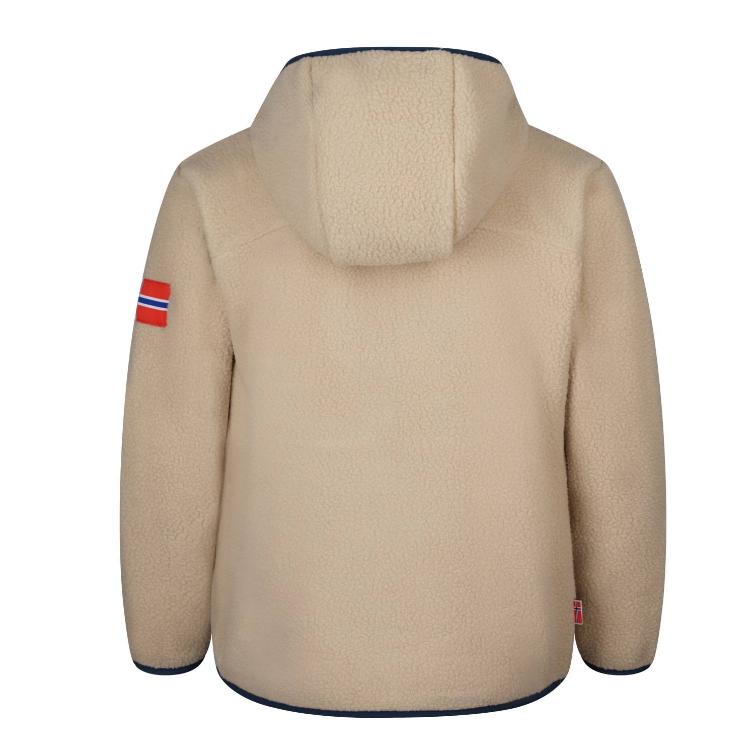 TROLLKIDS Kapuzenplüschjacke »KIDS AURLANDSFJORD JACKET« 1 Stk. tlg. mit Kapuze