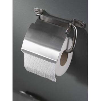 Haceka Toiletrolhouder Ixi met Klep RVS
