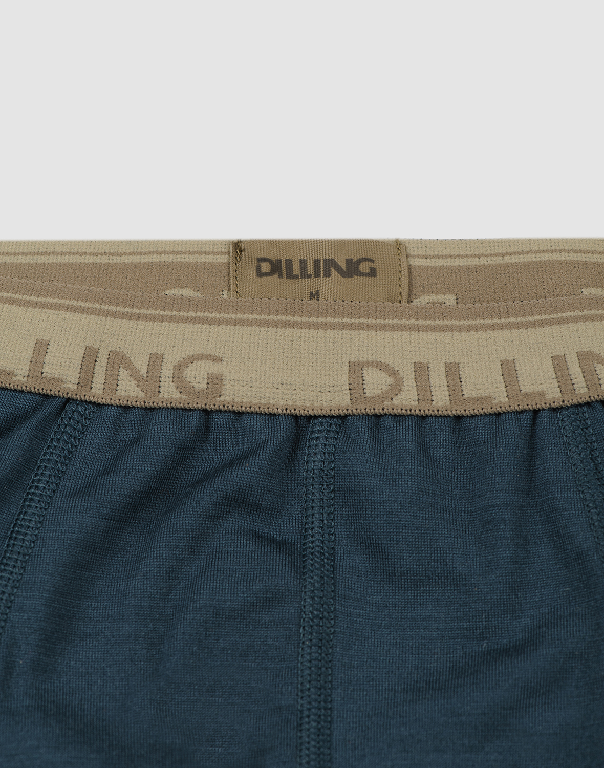 Boxershort van merinowol voor heren in Merlot