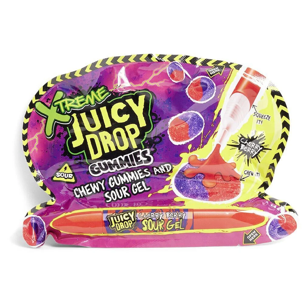 Bonbon Juicy Drop Gummies Bazooka 75g